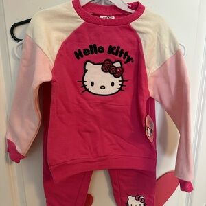 Sanrio Hello Kitty Pink and White Kids Outfit